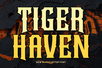 Tiger Haven Font Design and Creative Uses