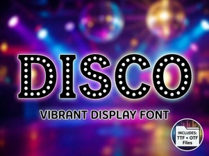 Best Disco Font Designs for Eye-Catching Graphics