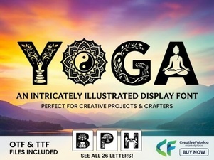 Yoga Font Design Trends 2024