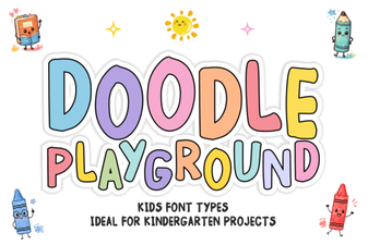 Doodle Playground Font for Creative Projects