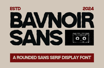 Bavnoir Font Design Trends and Creative Uses