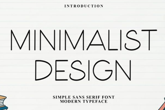 Minimalist Design Font for Modern Projects